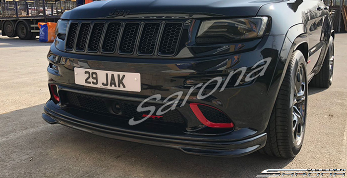Custom Jeep Grand Cherokee  SUV/SAV/Crossover Front Lip/Splitter (2011 - 2016) - $390.00 (Part #JP-017-FA)